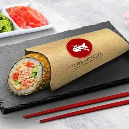 Шаверма со снежным крабом в темпуре