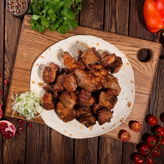 1 кг свиной мякоти