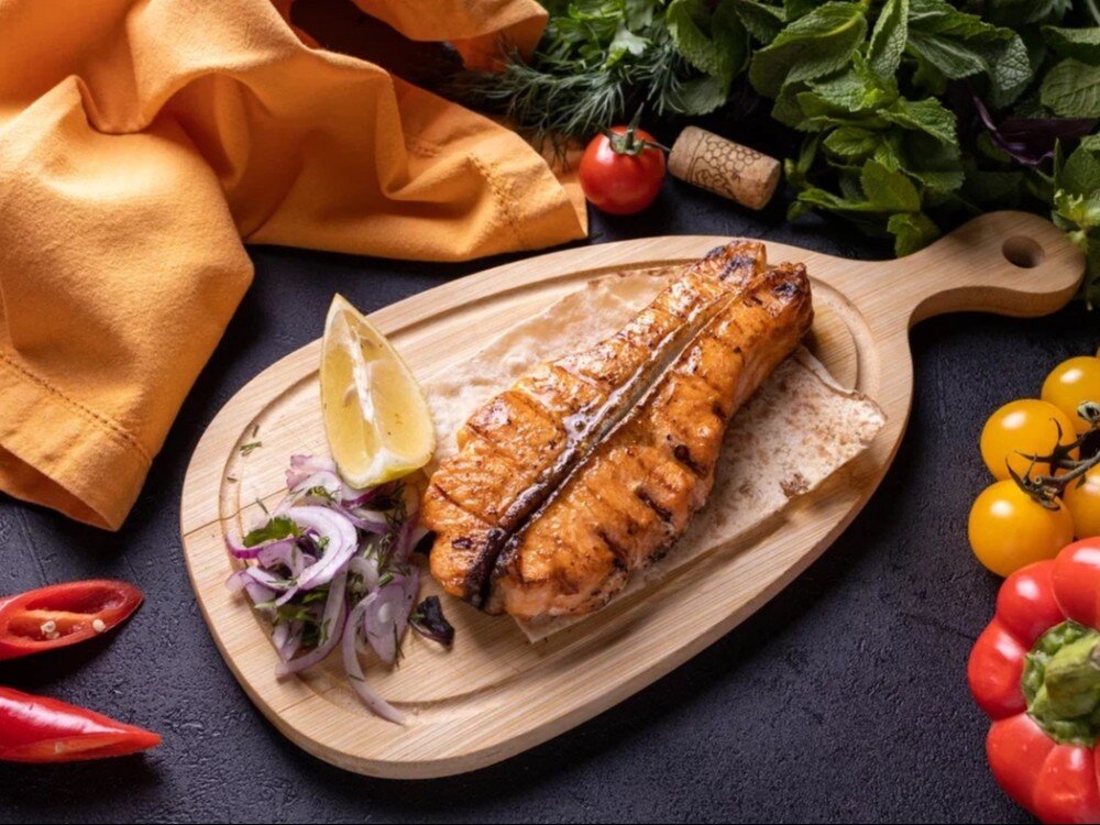 Шашлык из лосося