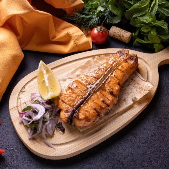 Шашлык из лосося