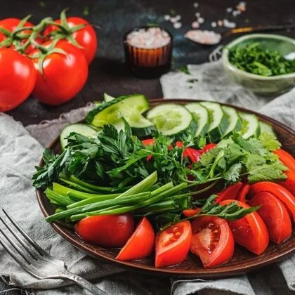 Овощная тарелка