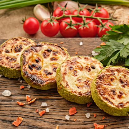 Кабачки на мангале