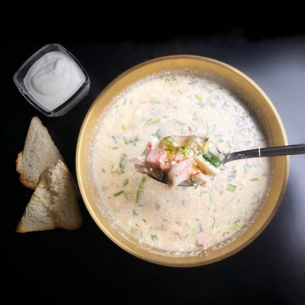 Окрошка на айране