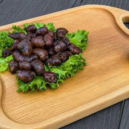 Сердца куриные на гриле