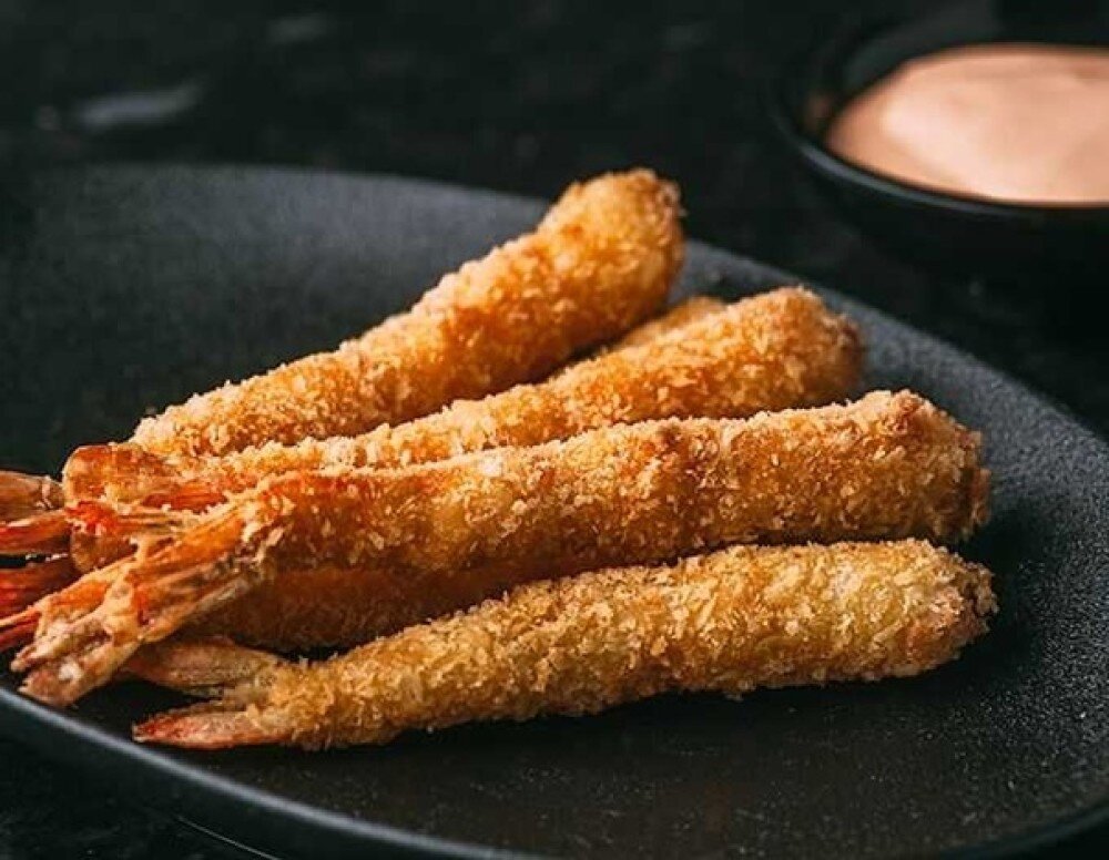 Креветки в панировке