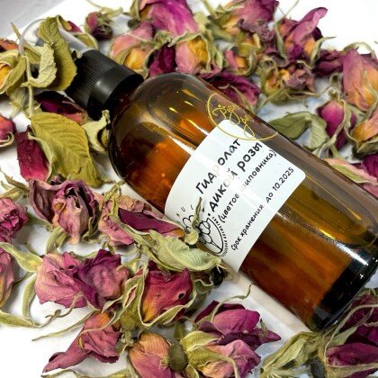 Гидролат цветов морского шиповника (дикой розы)