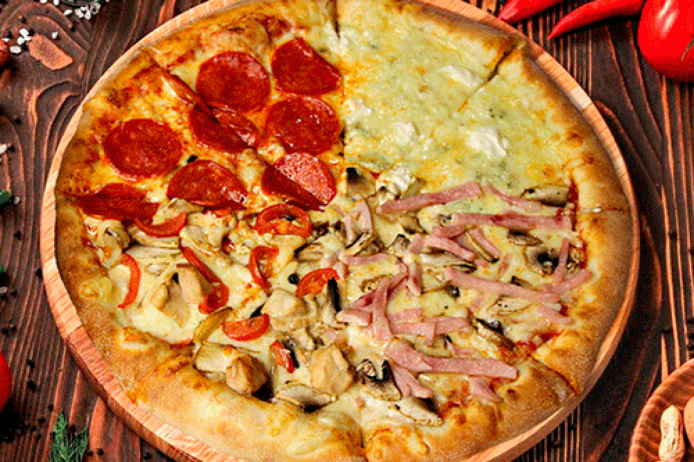 Пицца «4 вкуса»