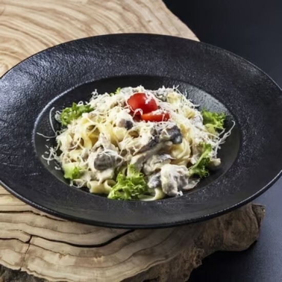 Паста с коп.куриной грудкой