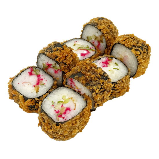 Жареная Калифорния с креветкой