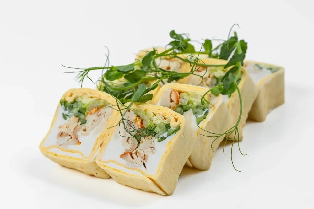 Тортилья с копченой курочкой