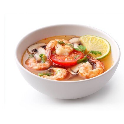 Том ям с креветками