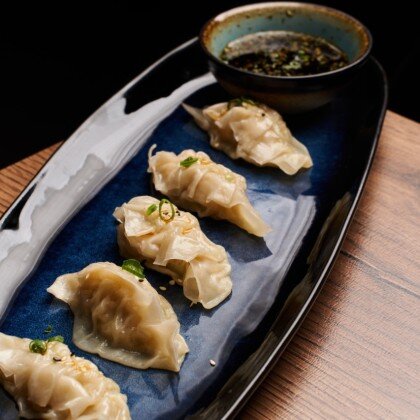 Гёдза с говядиной и бараниной