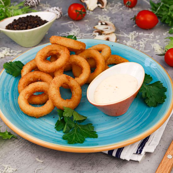 Луковые кольца фри