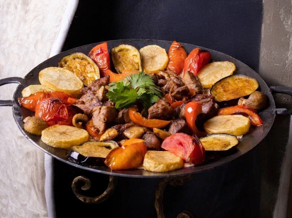 Садж из курицы