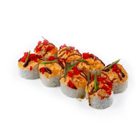 Кунсей Ролл с копченым лососем