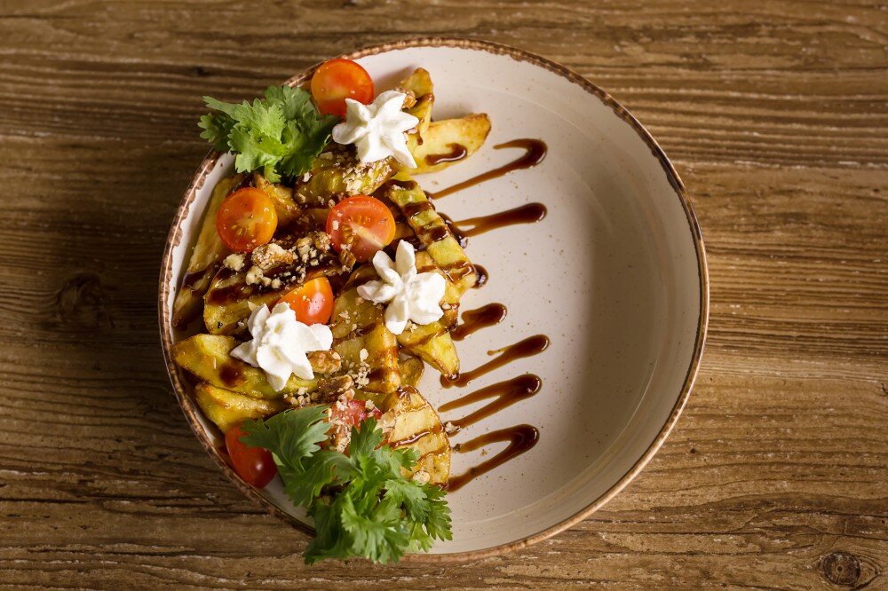 Хрустящие баклажаны с рикоттой