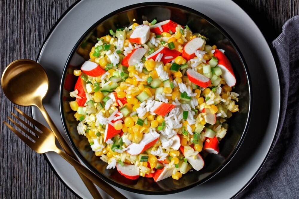 Крабовый салат