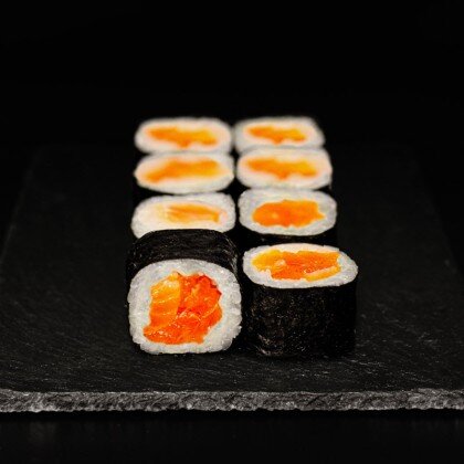 Мак с лососем