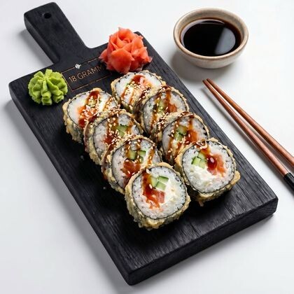 Ролл «Темпура лосось»