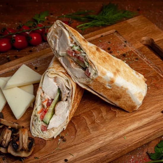 Шаурма Грибная с Курицей