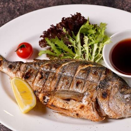 Дорадо на гриле