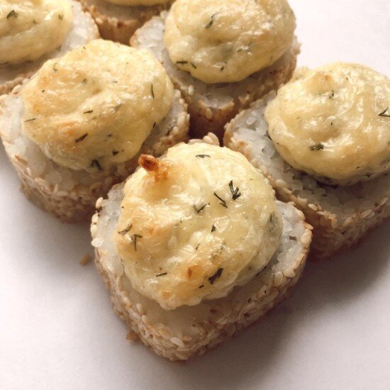 Запеченный с курицей