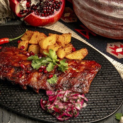 СОЧНЫЕ СВИНЫЕ РЁБРА В АРОМАТНОЙ ГЛАЗУРИ