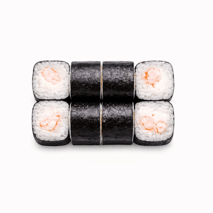 Маки с креветкой