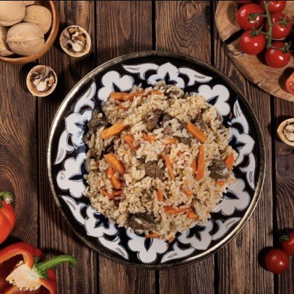 Плов с говядиной