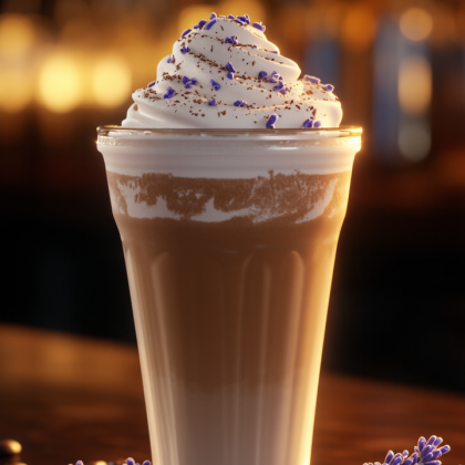 Лавандовый раф