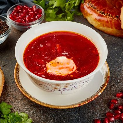 Борщ с говядиной