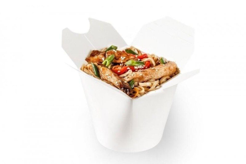 Вок Удон со свининой в Кисло-Сладком соусе