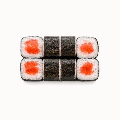 Маки с лососем