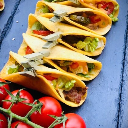 Мини-тако с курицей