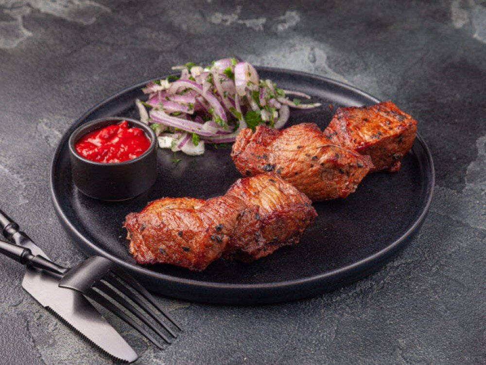 Комбо из свиной шейки