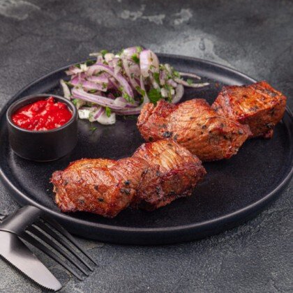 Комбо из свиной шейки