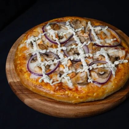 Пицца «Цыпленок грибы»