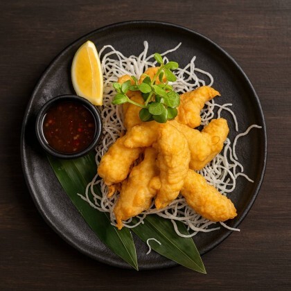 Сяке темпура /семга/