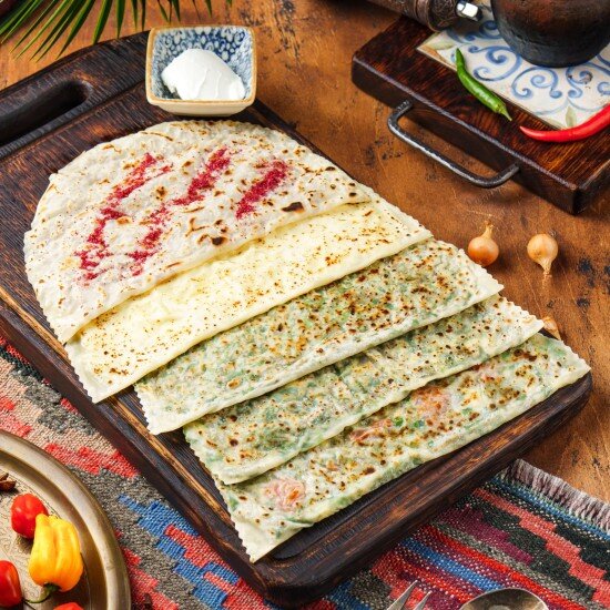 Кутаб с сыром