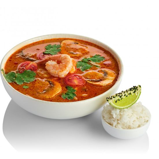 Суп Том Ям с креветкой