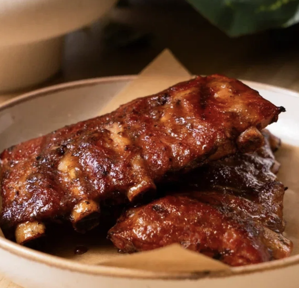 Ребра в соусе Джек Дениелс