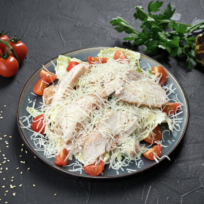Цезарь с курицей