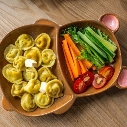 Пельмешки домашние с овощами