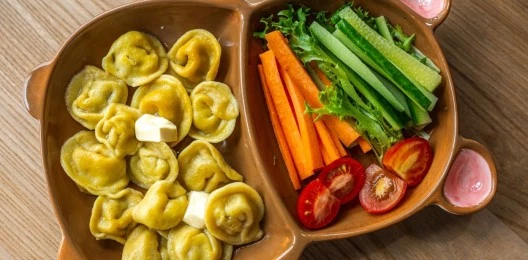 Пельмешки домашние с овощами