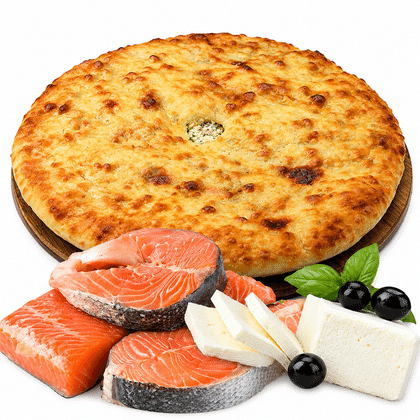 С ФОРЕЛЬЮ И СЫРОМ