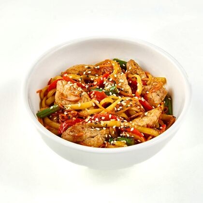 Удон со свинкой