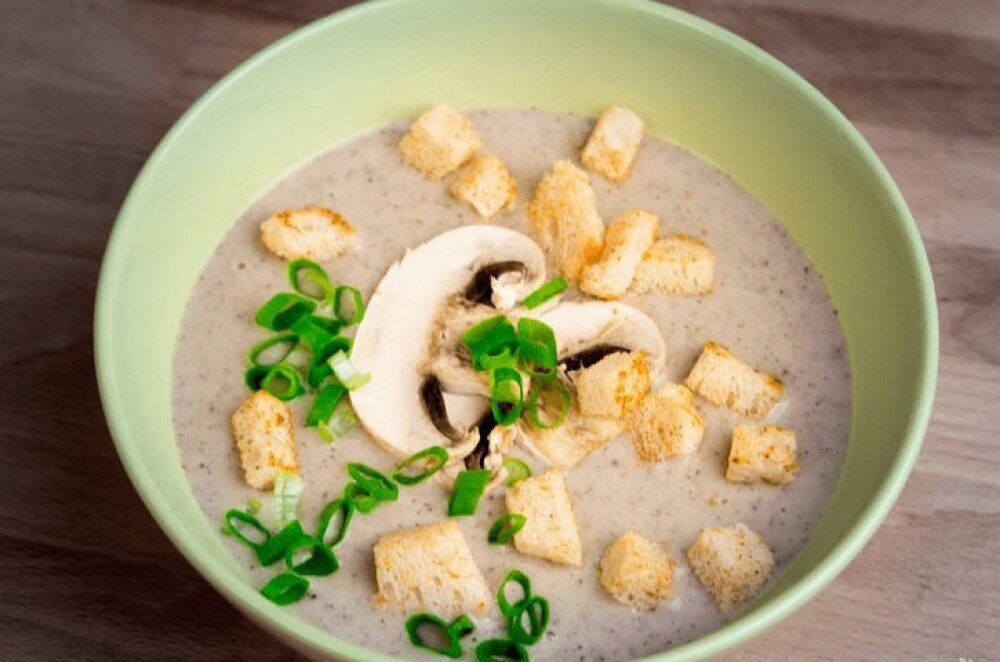 Крем-суп грибной