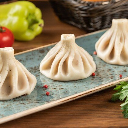 Хинкали с говядиной