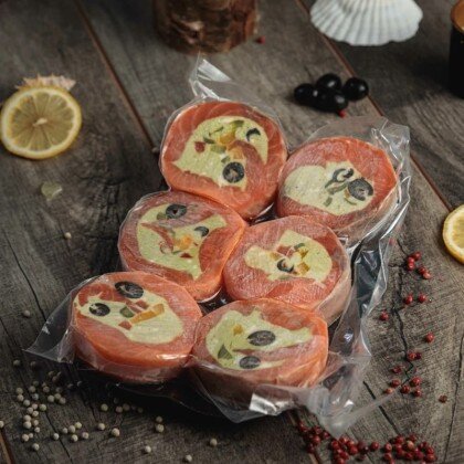 Рулет из форели