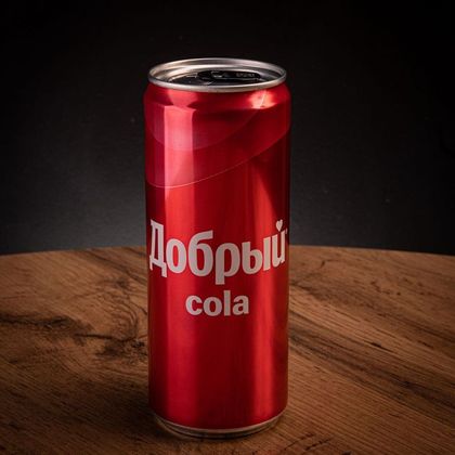 Добрый "Кола" в банке
